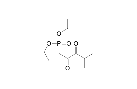 Phosphonic acid, (4-methyl-2,3-dioxopentyl)-, diethyl ester
