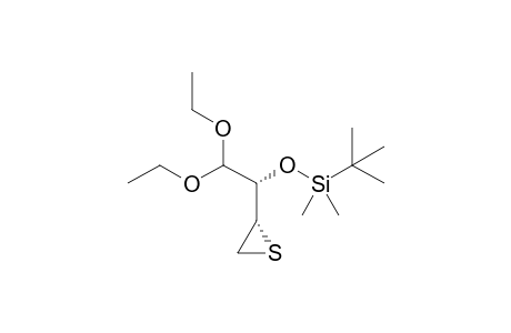 tert-Butyl-[(1S)-2,2-diethoxy-1-[(2S)-2-thiiranyl]ethoxy]-dimethylsilane