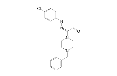 1-(4-BENZYLPIPERAZIN-1-YL)-1-[2-(4-CHLOROPHENYL)-HYDRAZONO]-PROPAN-2-ONE
