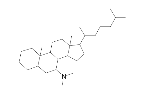 5.alpha.-Cholestan-7.beta.-amine, N,N-dimethyl-