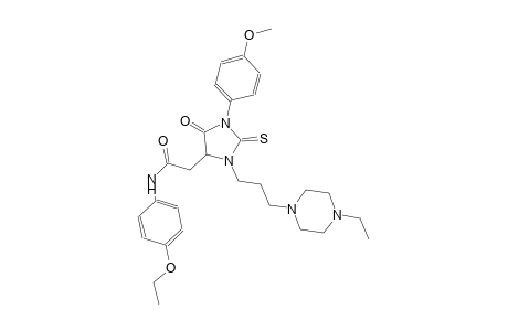 4-imidazolidineacetamide, N-(4-ethoxyphenyl)-3-[3-(4-ethyl-1-piperazinyl)propyl]-1-(4-methoxyphenyl)-5-oxo-2-thioxo-