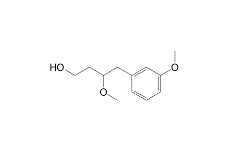 3-Methoxy-4-(3-methoxyphenyl)butan-1-ol