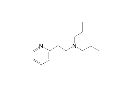 n-Propyl-N-[2-(2-pyridinyl)ethyl]-1-propanamine