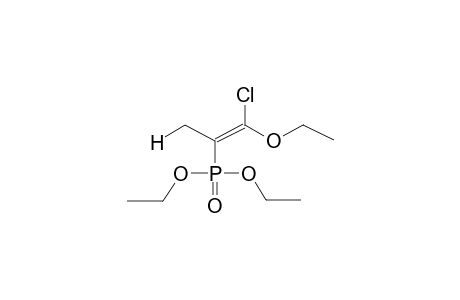 DIETHYL (E)-1-METHYL-2-CHLORO-2-ETHOXYVINYLPHOSPHONATE