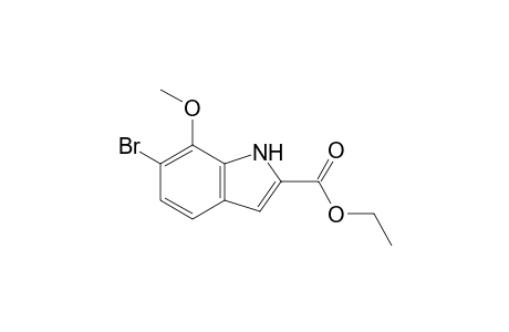 Ethyl 6-bromo-7-methoxyindole-2-carboxylate