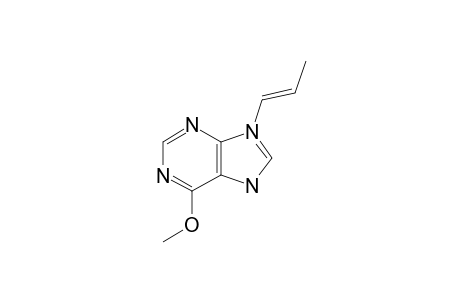 E-6-Methoxy-9-(prop-1-en-1-yl)-9H-purine