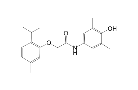 N-(4-hydroxy-3,5-dimethylphenyl)-2-(2-isopropyl-5-methylphenoxy)acetamide