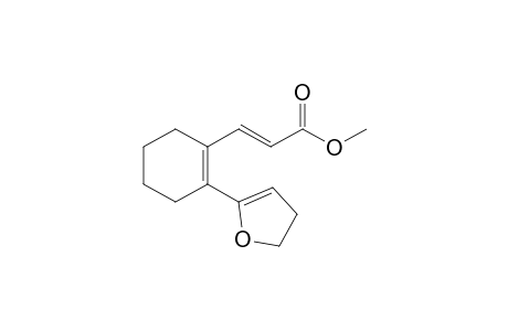Methyl (E)-3-[2-(4,5-dihydrofuran-2-yl)cyclohex-1-enyl]acrylate