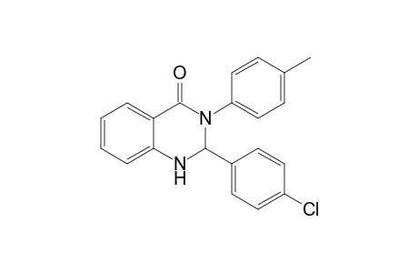 2-(4-Chlorophenyl)-3-(p-tolyl)-2,3-dihydroquinazolin-4(1H)-one