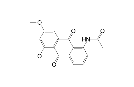 Acetamide, N-(9,10-dihydro-5,7-dimethoxy-9,10-dioxo-1-anthracenyl)-