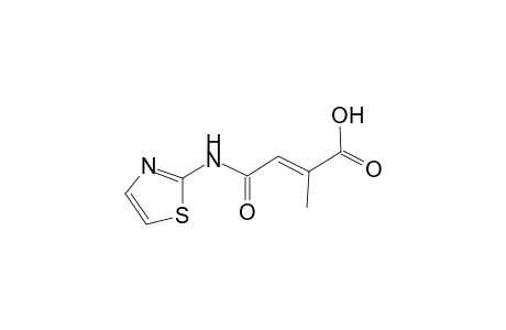 But-2-enoic acid, 2-methyl-4-oxo-4-(thiazol-2-ylamino)-