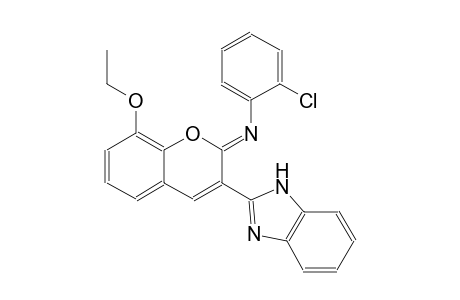 N-[(2Z)-3-(1H-benzimidazol-2-yl)-8-ethoxy-2H-chromen-2-ylidene]-2-chloroaniline