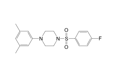 Piperazine, 1-(3,5-dimethylphenyl)-4-(4-fluorobenzenesulfonyl)-