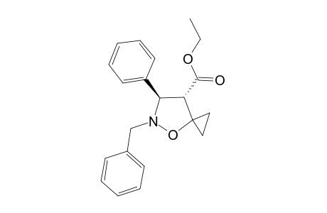 Ethyl (6R,7S)-5-benzyl-6-phenyl-4-oxa-5-azaspiro[2.4]heptane-7-carboxylate