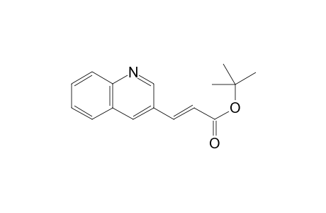trans-tert-Butyl 3-(3-quinolyl)prop-2-enoate