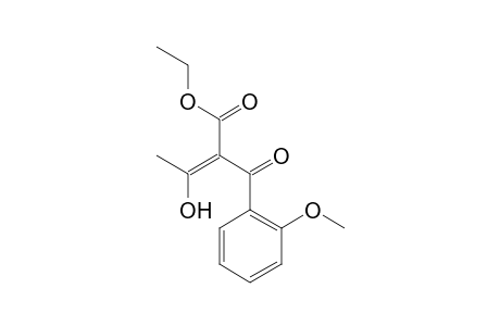 Ethyl-3-hydroxy-2-(2-methoxybenzoyl)but-2-enoate