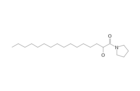 2-Hydroxy-hexadecanooic acid, pyrrolidide