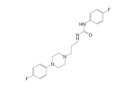 urea, N-(4-fluorophenyl)-N'-[3-[4-(4-fluorophenyl)-1-piperazinyl]propyl]-