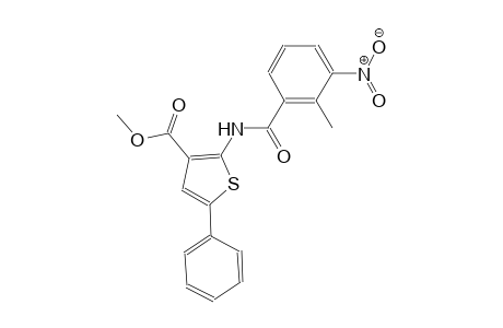 methyl 2-[(2-methyl-3-nitrobenzoyl)amino]-5-phenyl-3-thiophenecarboxylate