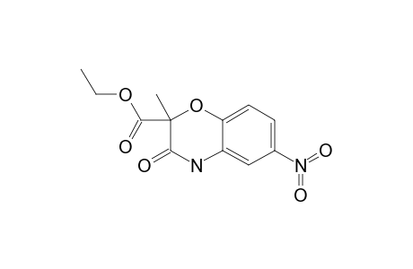 3,4-DIHYDRO-2-METHYL-NITRO-3-OXO-2H-1,4-BENZOXAZINE-2-CARBOXYLIC-ACID-ETHYLESTER