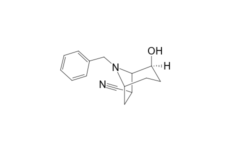 (2S)-8-Benzyl-2-endo-hydroxy-8-azabicyclo[3.2.1]octane-7-exo-carbonitrile