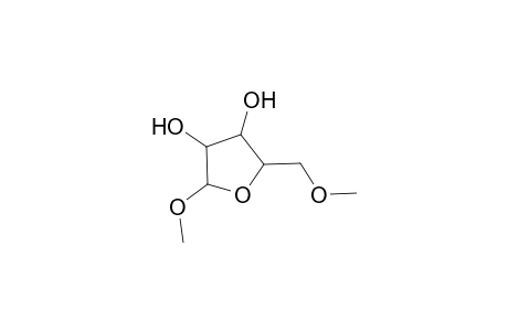 .alpha.-D-Xylofuranoside, methyl 5-O-methyl-