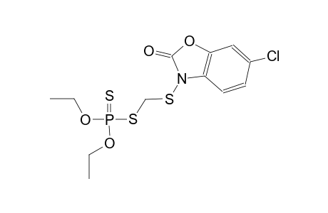S-{[(6-chloro-2-oxo-1,3-benzoxazol-3(2H)-yl)sulfanyl]methyl} O,O-diethyl dithiophosphate