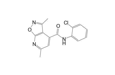 isoxazolo[5,4-b]pyridine-4-carboxamide, N-(2-chlorophenyl)-3,6-dimethyl-