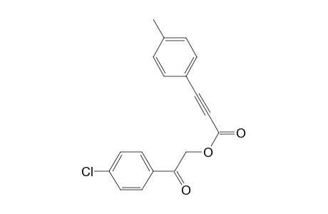 2-(4-Chlorophenyl)-2-oxoethyl 3-p-tolylpropiolate
