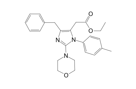Ethyl 2-(4-Benzyl-2-morpholino-1-(p-tolyl)-1H-imidazol-5-yl)-acetate
