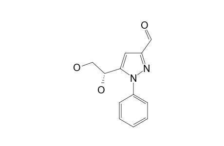 5-[(1S)-1,2-DIHYDROXYETHYL]-1-PHENYLPYRAZOLE-3-CARBOXYALDEHYDE