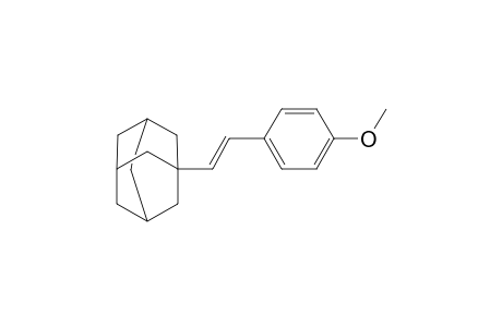 1-[(E)-2-(4-methoxyphenyl)ethenyl]adamantane