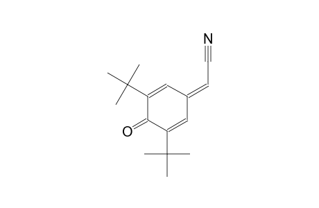acetonitrile, [3,5-bis(1,1-dimethylethyl)-4-oxo-2,5-cyclohexadien-1-ylidene]-