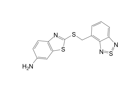 Benzothiazol-6-amine, 2-(2,1,3-benzothiadiazol-4ylmethylthio)-