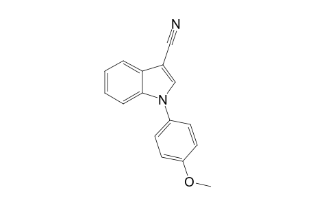 1-(4-Methoxyphenyl)-1H-indole-3-carbonitrile