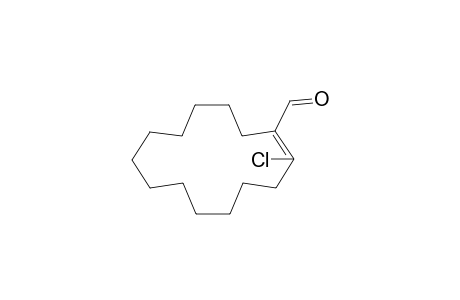 (E)-2-Chlorocycloutetradec-1-enecarbaldehydyde