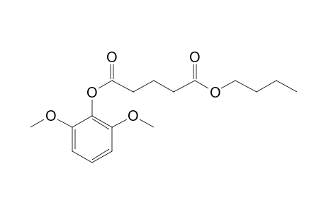 Glutaric acid, butyl 2,6-dimethoxyphenyl ester