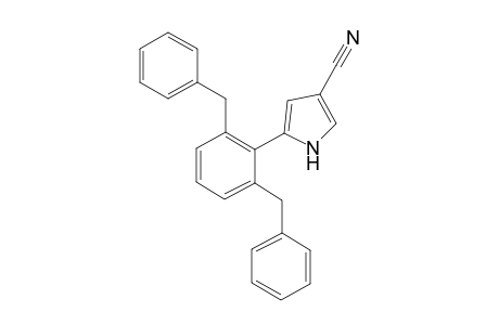 5-(2,6-Dibenzylphenyl)-1H-pyrrole-3-carbonitrile