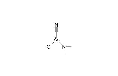 Chloro-cyano-dimethylamino-arsane