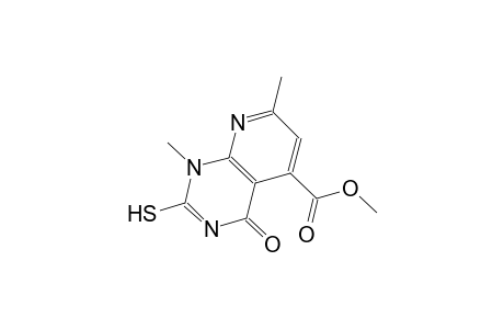pyrido[2,3-d]pyrimidine-5-carboxylic acid, 1,4-dihydro-2-mercapto-1,7-dimethyl-4-oxo-, methyl ester