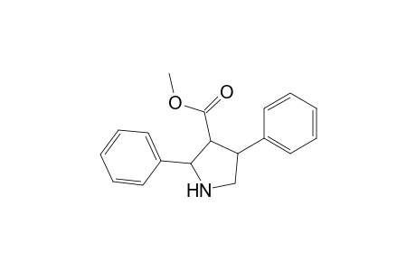 3-Pyrrolidinecarboxylic acid, 2,4-diphenyl-, methyl ester, (2.alpha.,3.beta.,4.alpha.)-