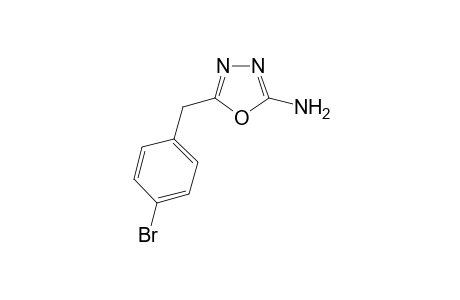 5-[(4-bromophenyl)methyl]-1,3,4-oxadiazol-2-amine