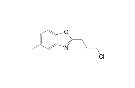 2-(3-Chloropropyl)-5-methyl-1,3-benzoxazole