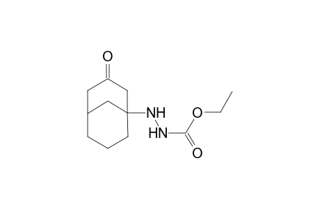 Ethyl N-[(3-oxidanylidene-5-bicyclo[3.3.1]nonanyl)amino]carbamate