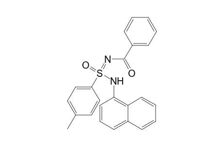 N'-benzoyl-4-methyl-N-naphthalen-1-ylbenzenesulfonimidoamide