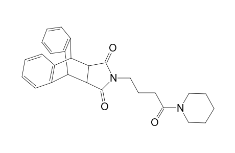 2-(4-Oxo-4-(piperidin-1-yl)butyl)-3a,4,9,9a-tetrahydro-4,9-[1,2]benzeno-1H-benzo[f]isoindole-1,3(2H)-dione