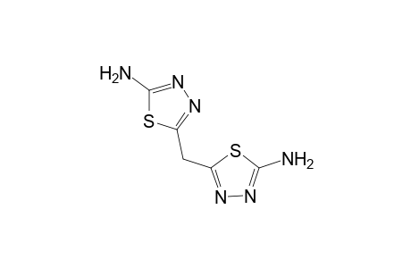 5-[(5-amino-1,3,4-thiadiazol-2-yl)methyl]-1,3,4-thiadiazol-2-amine