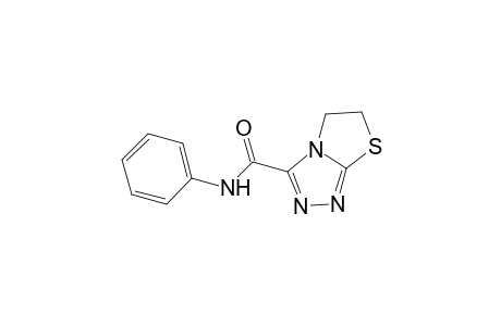 Thiazolo[2,3-c]-1,2,4-triazole-3-carboxamide, 5,6-dihydro-N-phenyl-