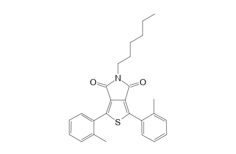 5-Hexyl-1,3-di-o-tolyl-4H-thieno[3,4-c]pyrrole-4,6(5H)-dione