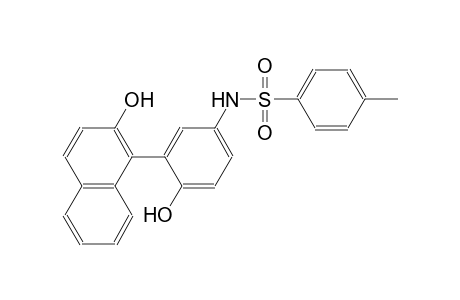 benzenesulfonamide, N-[4-hydroxy-3-(2-hydroxy-1-naphthalenyl)phenyl]-4-methyl-